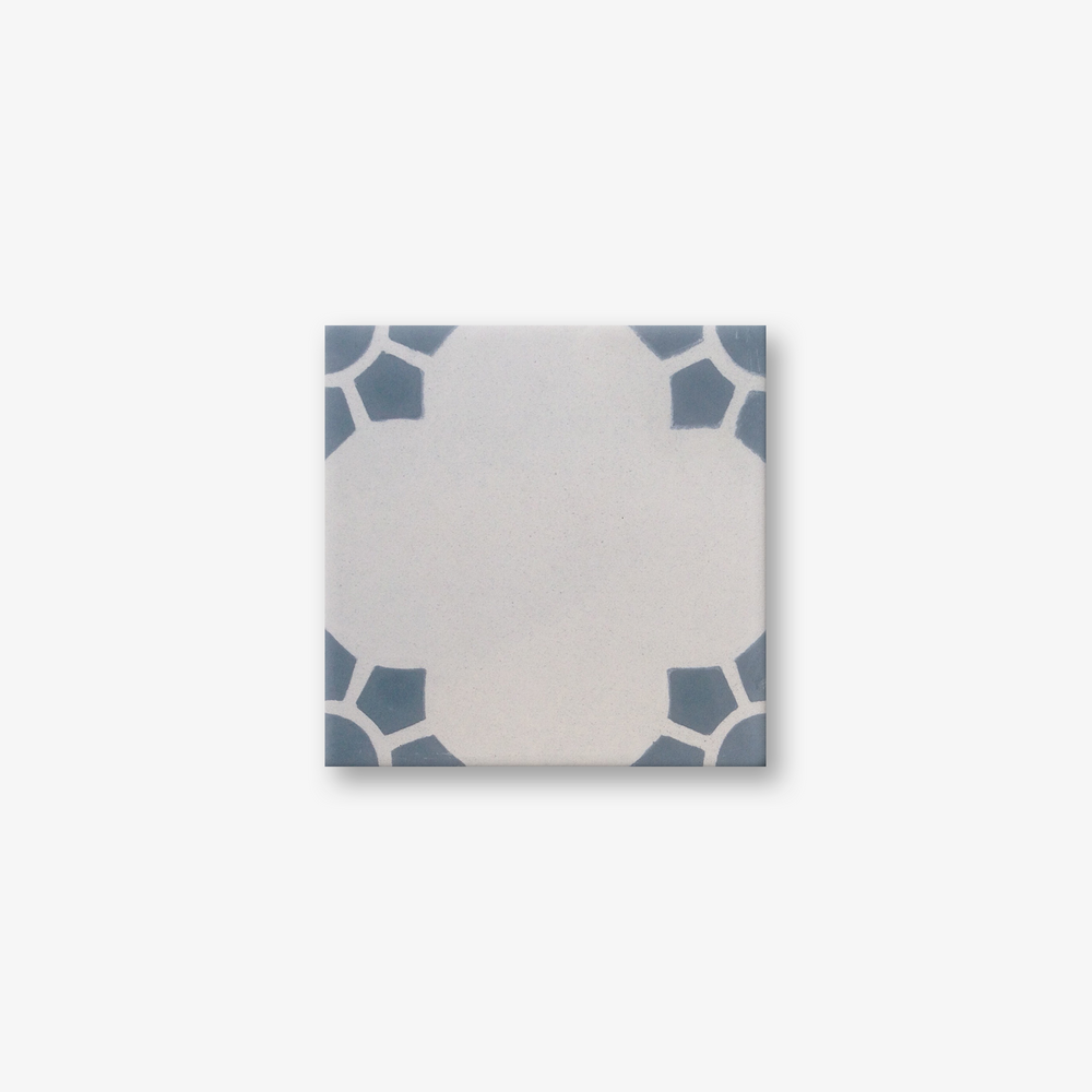 Cassiopeia Verde Spring Encaustic Cement Tile