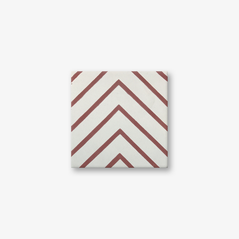 Herald Red Encaustic Cement Tile