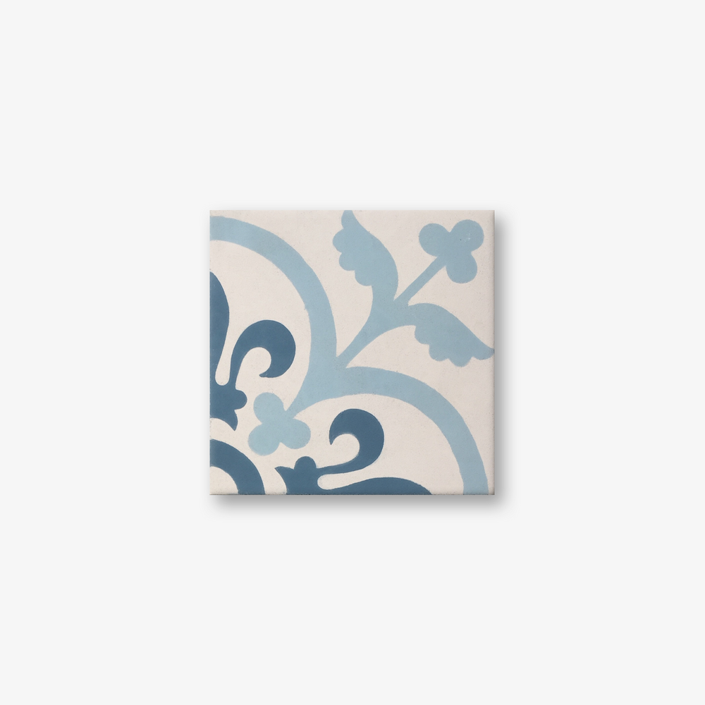 Madrid Cielo Encaustic Cement Tile