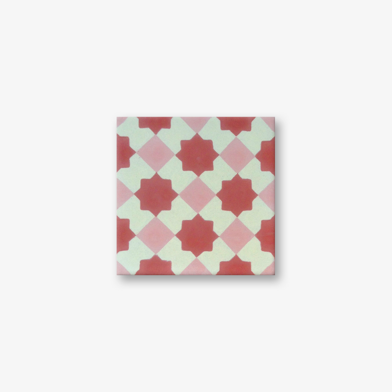 Marrakech Red Encaustic Cement Tile