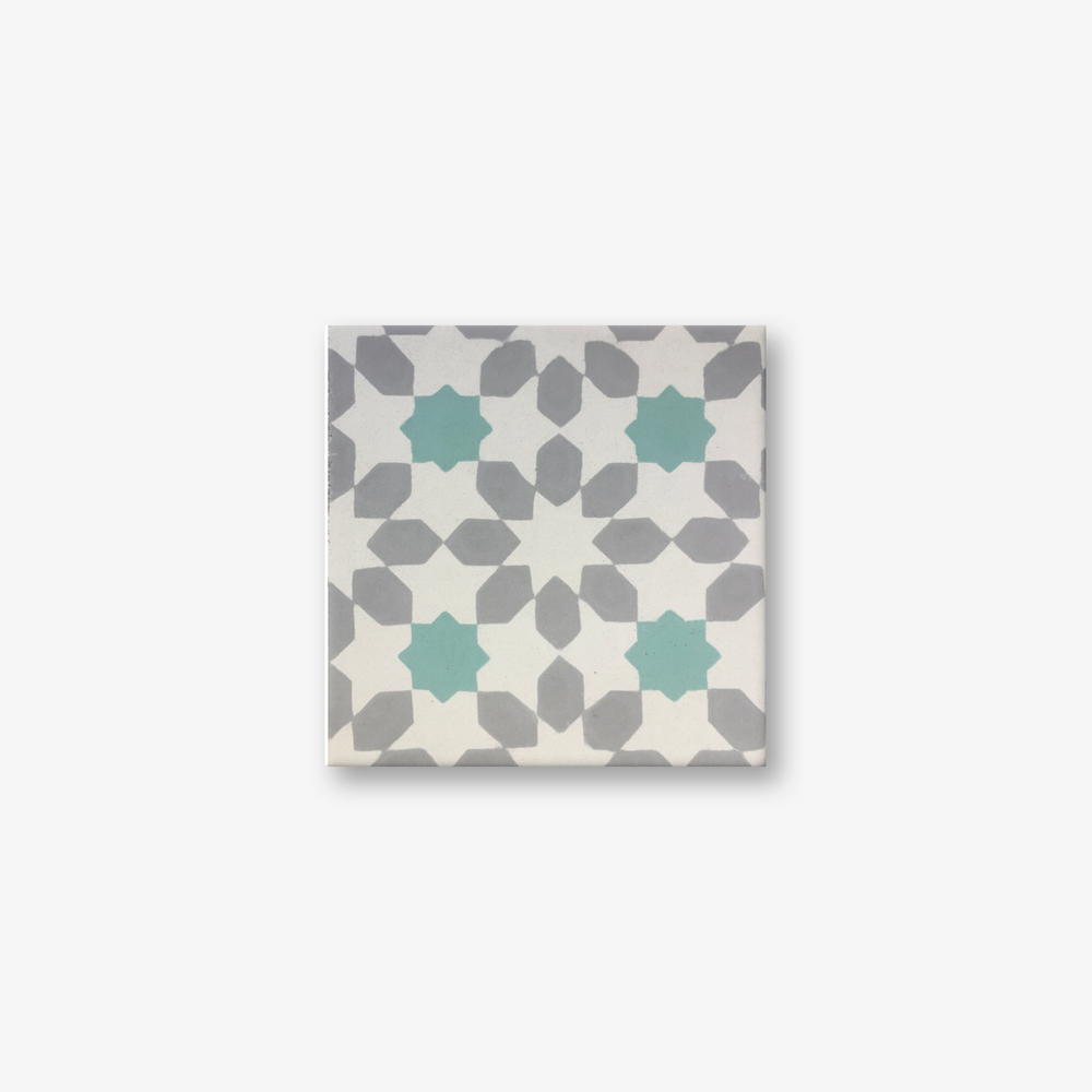 Misiones Laguna Grey Encaustic Cement Tile