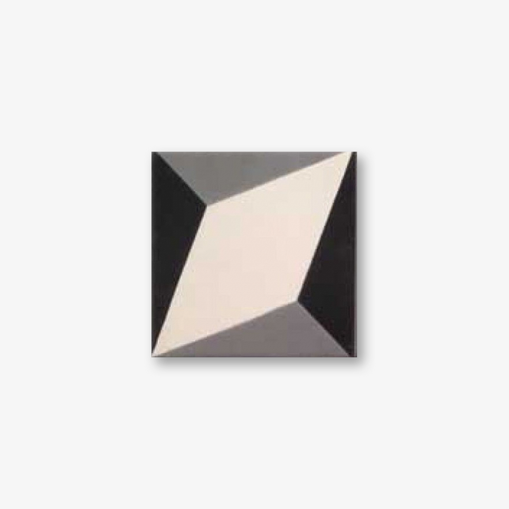 Nadia Burnt Orange Encaustic Cement Tile