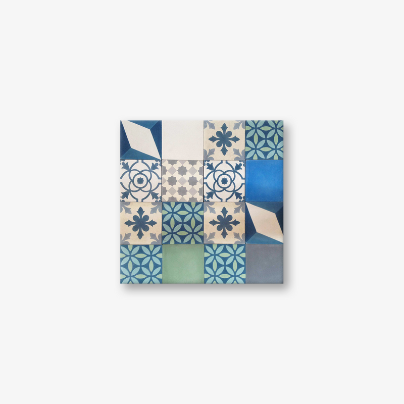 Patchwork Encaustic Cement Tile