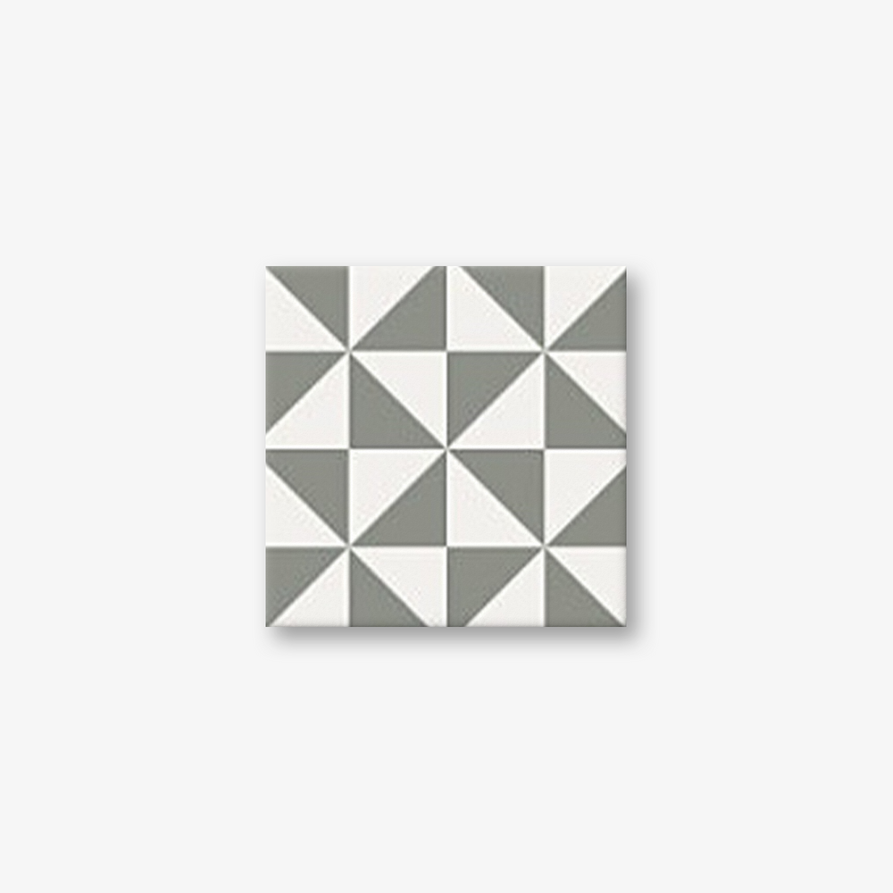 Truchet Encaustic Cement Tile 20cm x 20cm x 1.5cm