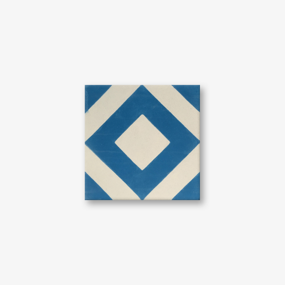 Varadero Azure Encaustic Cement Tile