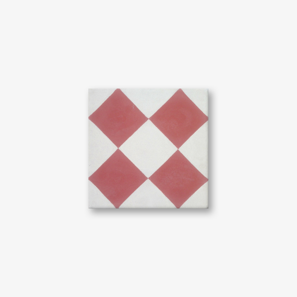 Victorian Classic Red Encaustic Cement Tile
