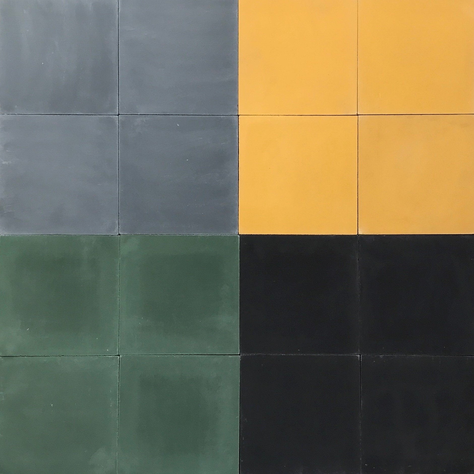 Solid Pattern Tiles Solid Colours Patchwork Encaustic Cement Tile – Encaustic Tiles